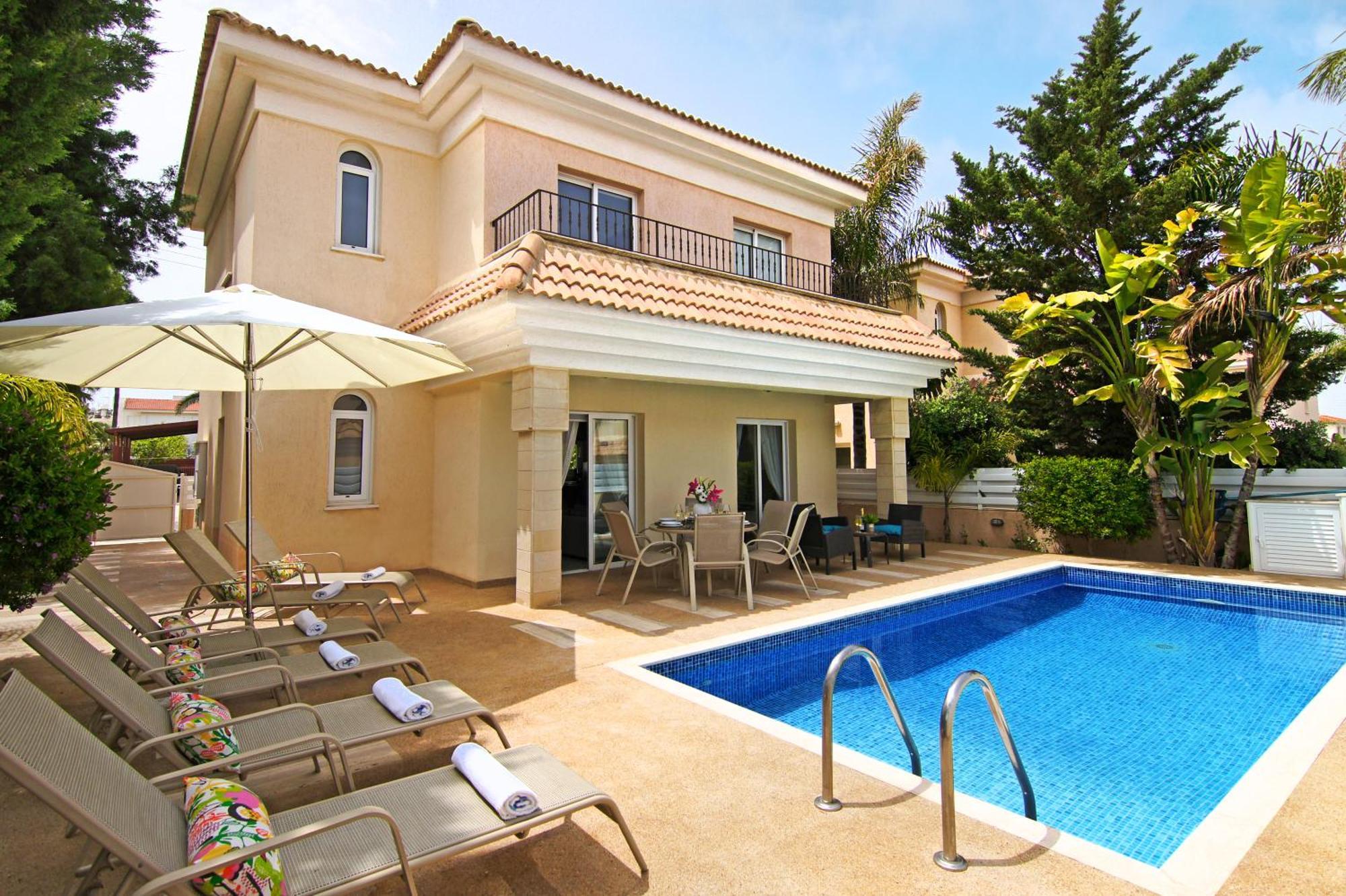 Villa Alyson Paralimni Exteriör bild